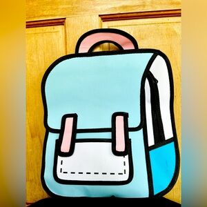 Cartoon style backpack